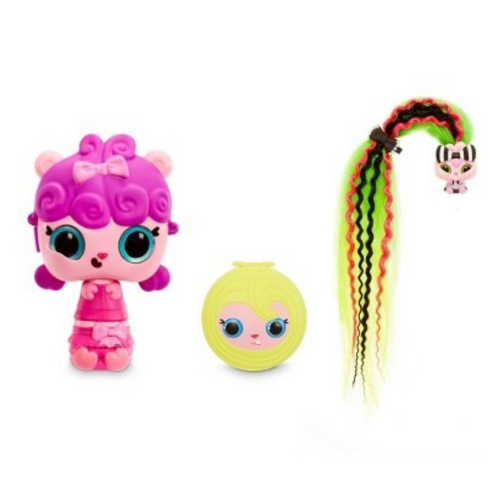 Pop Pop Hair Surprise Collectible Doll With Detachable Accessories & Colorful Ha - Picture 2 of 13